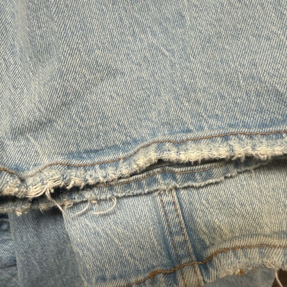 Abercrombie & Fitch The 90s Relaxed Jean High Rise Light Blue 34/18R Plus Size - Picture 9 of 9